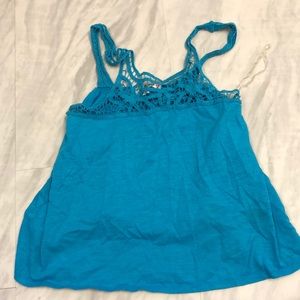 Blue tank